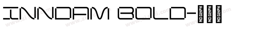 Inndam Bold字体转换
